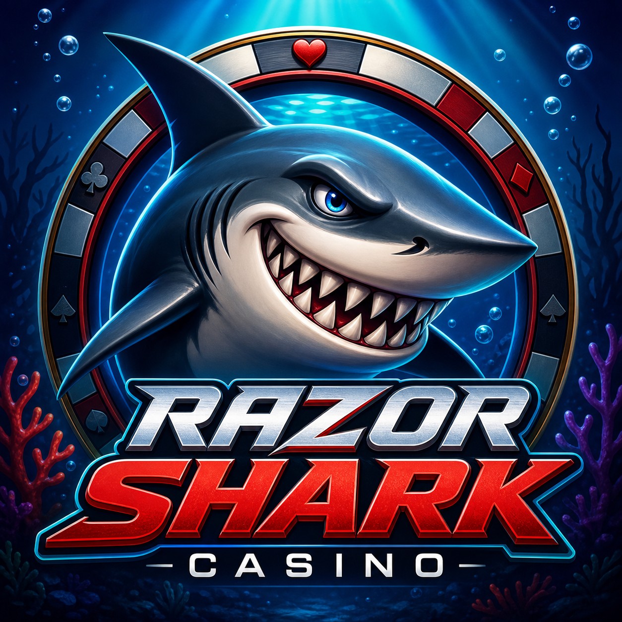 Razor Shark Casino Logo